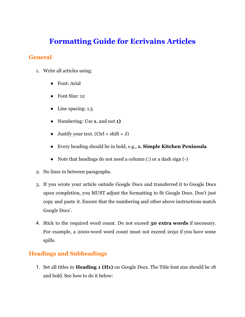 Preview of the original formatting guide